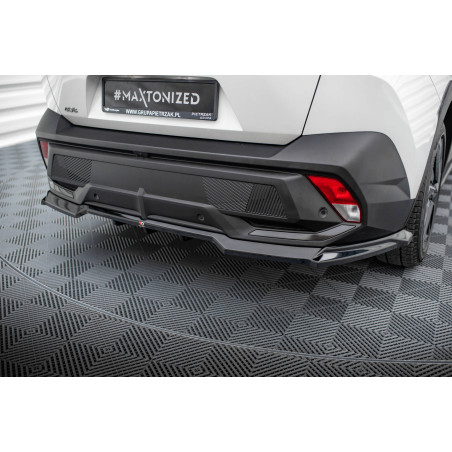 Splitter posteriore (con barre verticali) Peugeot 408 Mk1 (Cod. M-PE-408-1-RD1G+RD2G)