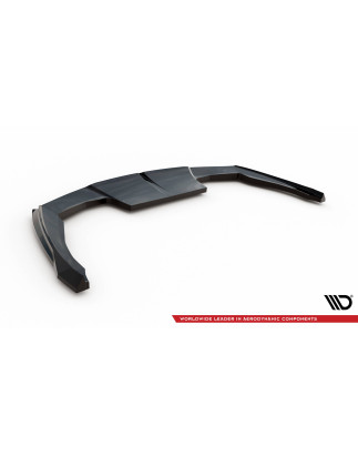 Splitter posteriore (con barre verticali) Peugeot 408 Mk1 (Cod. M-PE-408-1-RD1G+RD2G)