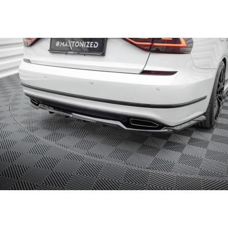 Splitter posteriore (con barre verticali) Volkswagen Passat GT B8 Facelift USA (Cod. M-VW-PA-B7-GT-R