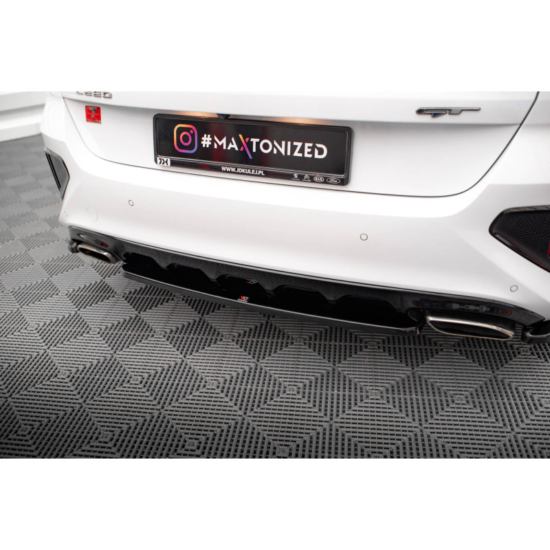 Splitter posteriore for Kia Ceed GT Mk3 (Cod. M-KI-CE-3-GT-RD1G)