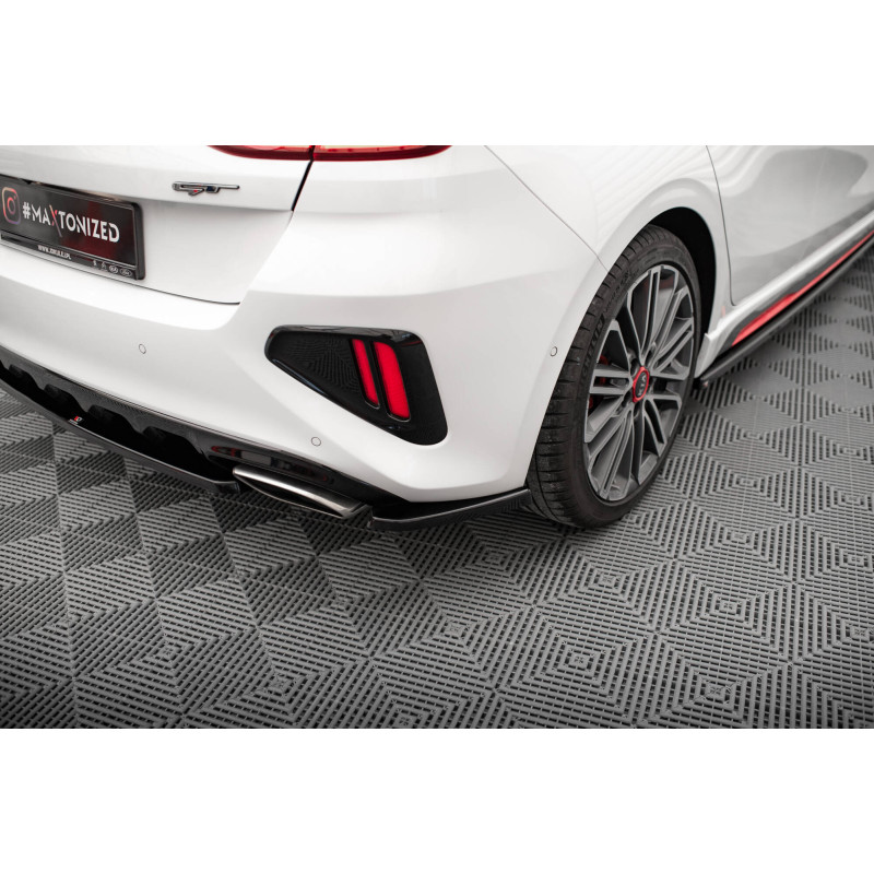 Splitters posteriori laterali Kia Ceed GT Mk3  (Cod. M-KI-CE-3-GT-RSD1G)
