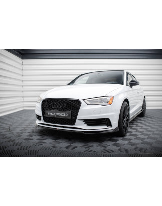 SPLITTER ANTERIORE V.2 Audi A3 berlina 8V (Cod. M-AU-A3-3-S-FD2G)