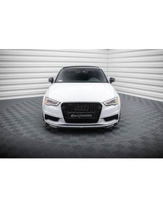 SPLITTER ANTERIORE V.2 Audi A3 berlina 8V (Cod. M-AU-A3-3-S-FD2G)