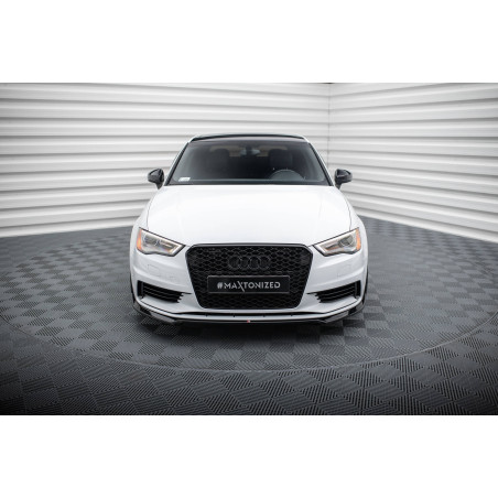 SPLITTER ANTERIORE V.2 Audi A3 berlina 8V (Cod. M-AU-A3-3-S-FD2G)