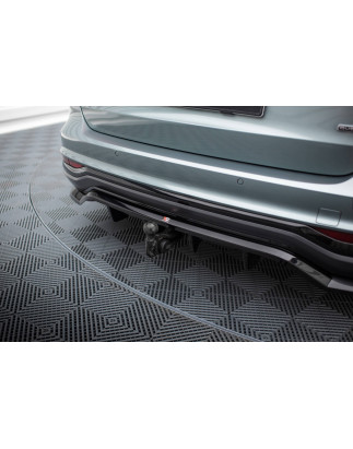 Splitter posteriore (con barre verticali) Audi A6 Allroad C8 (Cod. M-AU-A6-C8-AR-RD1G+RD2G)