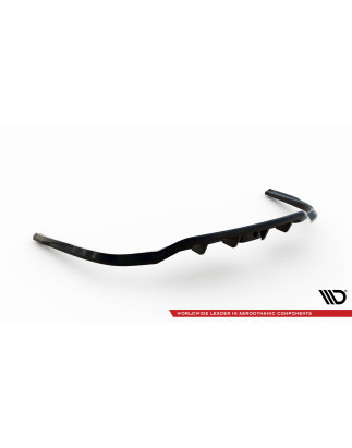Splitter posteriore (con barre verticali) Audi A6 Allroad C8 (Cod. M-AU-A6-C8-AR-RD1G+RD2G)