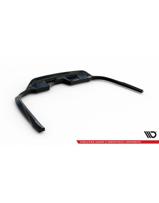 Splitter posteriore (con barre verticali) Audi A6 Allroad C8 (Cod. M-AU-A6-C8-AR-RD1G+RD2G)