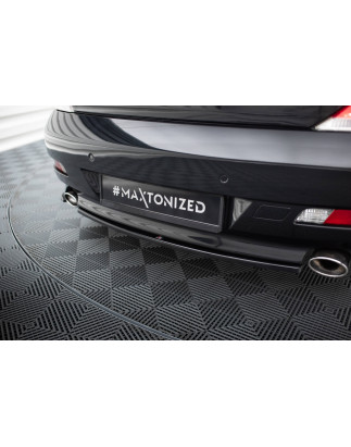 Splitter posteriore (con barre verticali) BMW 6 Coupe / Cabrio E63 / E64 (Cod. M-BM-6-63-RD1G+RD2G)