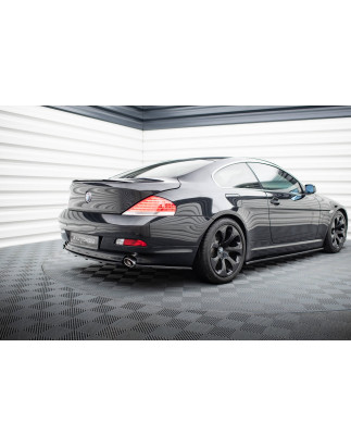 Splitter posteriore (con barre verticali) BMW 6 Coupe / Cabrio E63 / E64 (Cod. M-BM-6-63-RD1G+RD2G)