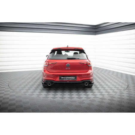 Sottoparaurti posteriore + scarico Ends Imitation Volkswagen Golf GTE / R-Line Mk8 / Mk8 Facelift (C