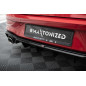 Sottoparaurti posteriore + scarico Ends Imitation Volkswagen Golf GTE / R-Line Mk8 / Mk8 Facelift (C