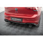 Sottoparaurti posteriore + scarico Ends Imitation Volkswagen Golf GTE / R-Line Mk8 / Mk8 Facelift (C