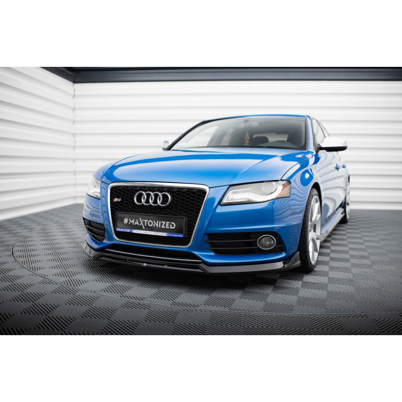 SPLITTER ANTERIORE V.3 Audi S4 / A4 S-Line B8 (Cod. M-AU-S4-B8-FD3G+FD3RG)