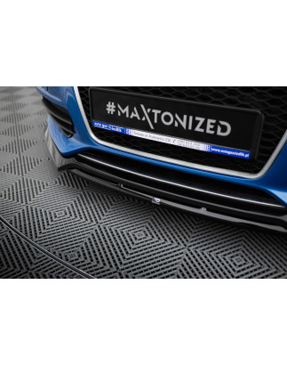 SPLITTER ANTERIORE V.3 Audi S4 / A4 S-Line B8 (Cod. M-AU-S4-B8-FD3G+FD3RG)