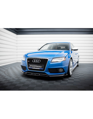 SPLITTER ANTERIORE V.4 Audi S4 / A4 S-Line B8 (Cod. M-AU-S4-B8-FD4G)