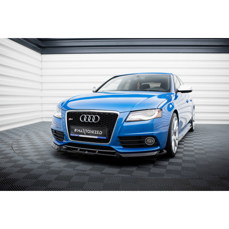 SPLITTER ANTERIORE V.4 Audi S4 / A4 S-Line B8 (Cod. M-AU-S4-B8-FD4G)