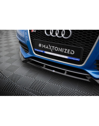 SPLITTER ANTERIORE V.4 Audi S4 / A4 S-Line B8 (Cod. M-AU-S4-B8-FD4G)