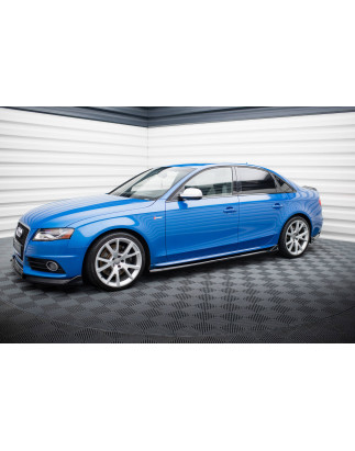 Diffusori minigonne V.4 Audi A4 / A4 S-Line / S4 B8  (Cod. M-AU-S4-B8-SD1G)