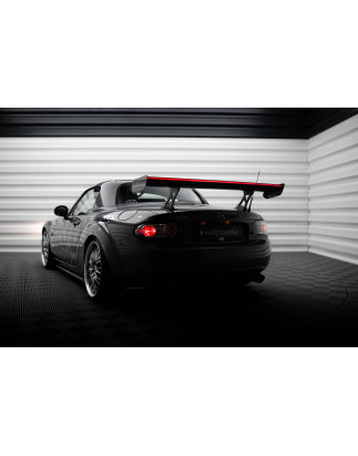 Carbon Spoiler + LED Mazda MX5 Hardtop NC(MK3) (Cod. M-CF-MA-MX5-3-WING5-245-P+LED)