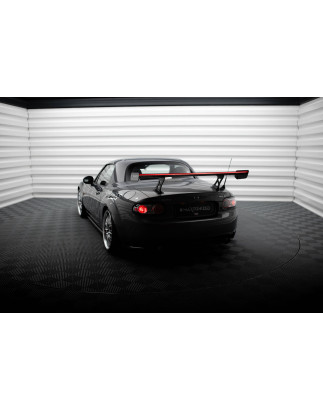 Carbon Spoiler + LED Mazda MX5 Hardtop NC(MK3) (Cod. M-CF-MA-MX5-3-WING5-245-P+LED)