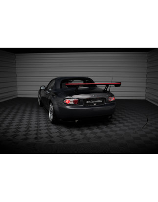 Carbon Spoiler + LED Mazda MX5 Hardtop NC(MK3) (Cod. M-CF-MA-MX5-3-WING5-245-P+LED)