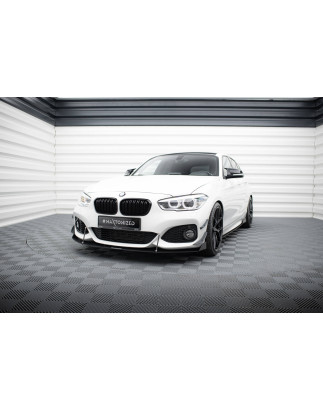 paraurti anteriore Wings (Canards) BMW 1 M-Pack / M140i F20 Facelift (Cod. M-BM-1-F20F-M-CAN1)