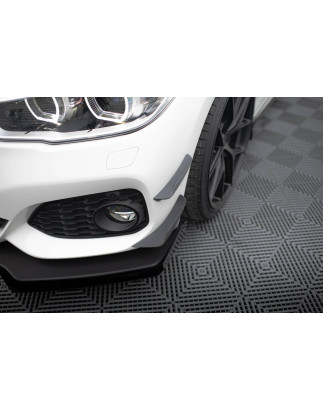 paraurti anteriore Wings (Canards) BMW 1 M-Pack / M140i F20 Facelift (Cod. M-BM-1-F20F-M-CAN1)