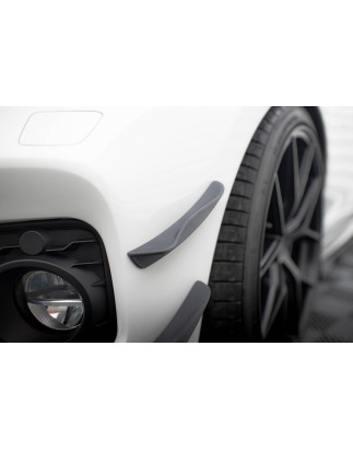 paraurti anteriore Wings (Canards) BMW 1 M-Pack / M140i F20 Facelift (Cod. M-BM-1-F20F-M-CAN1)