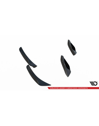 paraurti anteriore Wings (Canards) BMW 1 M-Pack / M140i F20 Facelift (Cod. M-BM-1-F20F-M-CAN1)
