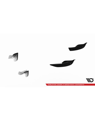 paraurti anteriore Wings (Canards) BMW 1 M-Pack / M140i F20 Facelift (Cod. M-BM-1-F20F-M-CAN1)