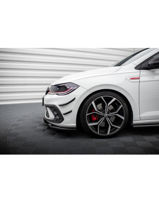 paraurti anteriore Wings (Canards) Volkswagen Polo GTI Mk6 Facelift (Cod. M-VW-PO-6F-GTI-CAN1)