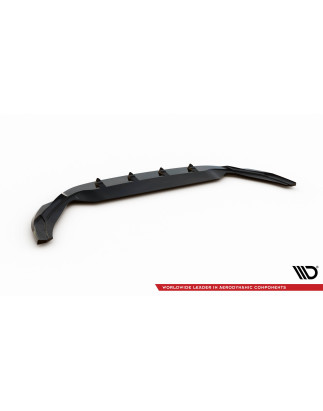 SPLITTER ANTERIORE V.1 Volkswagen Polo GTI Mk6 Facelift (Cod. M-VW-PO-6F-GTI-FD1G)
