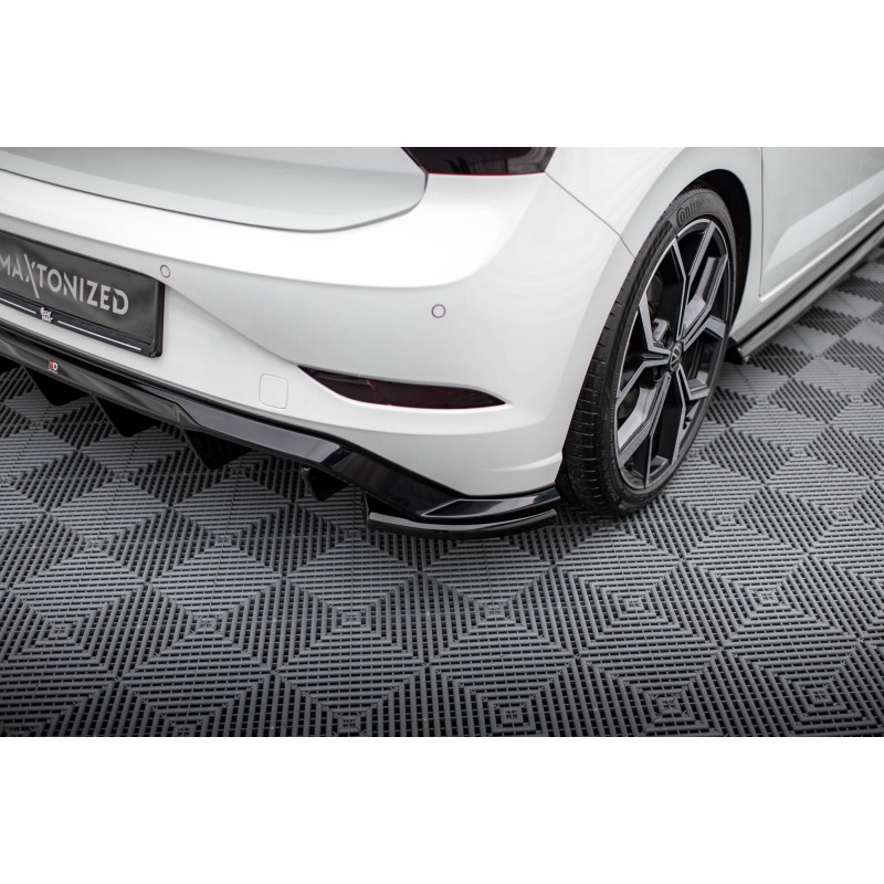 Splitters posteriori laterali Volkswagen Polo GTI Mk6 Facelift (Cod. M-VW-PO-6F-GTI-RSD1G)