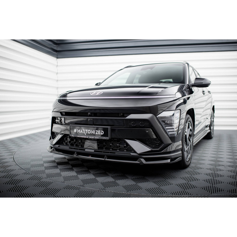 SPLITTER ANTERIORE Hyundai Kona N-Line Mk2 (Cod. M-HY-KO-2-NLINE-FD1G) SPLITTER ANTERIORE Hyundai Kona N-Line Mk2 (Cod. M-HY-KO-2-NLINE-FD1G)