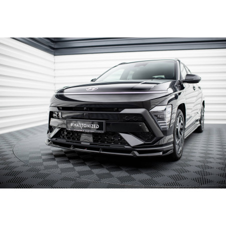 SPLITTER ANTERIORE Hyundai Kona N-Line Mk2 (Cod. M-HY-KO-2-NLINE-FD1G)