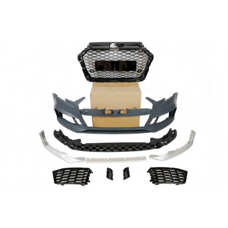 Paraurti Anteriori Audi A3 2016-2019 Sportback Look RS3 (Cod. E-TCA0217RS12)