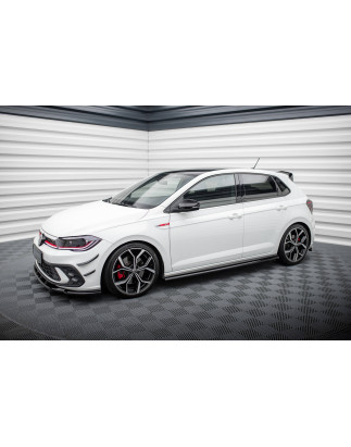 Diffusori minigonne Volkswagen Polo GTI Mk6 Facelift (Cod. M-VW-PO-6F-GTI-SD1G)