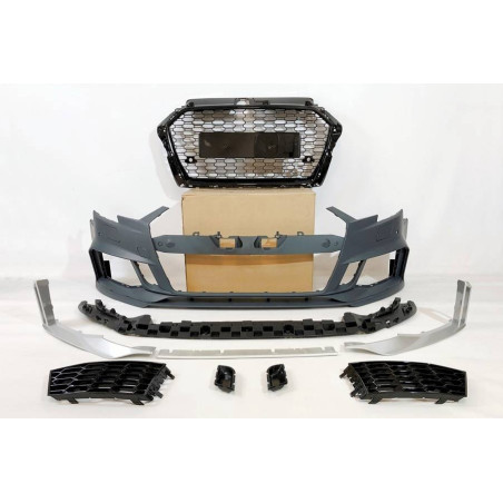 Paraurti Anteriori Audi A3 2016-2019 Sportback Look RS3 (Cod. E-TCA0217RS12)