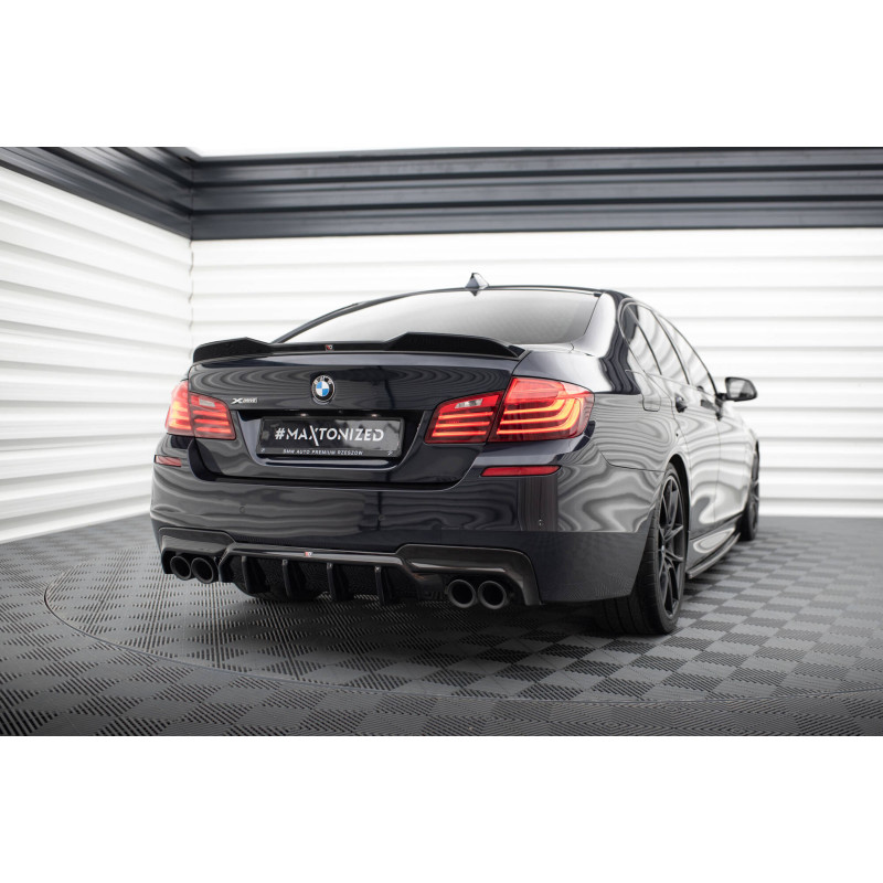 Sottoparaurti posteriore V.2 BMW 5 M-Pack F10 / F11 (Version 2x2 scarico) (Cod. M-BM-5-10-MPACK-RS2G