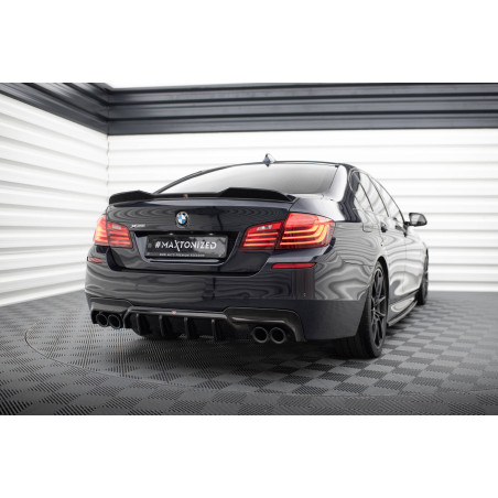 Sottoparaurti posteriore V.2 BMW 5 M-Pack F10 / F11 (Version 2x2 scarico) (Cod. M-BM-5-10-MPACK-RS2G