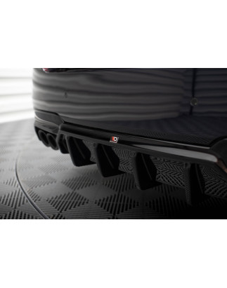 Sottoparaurti posteriore V.2 BMW 5 M-Pack F10 / F11 (Version 2x2 scarico) (Cod. M-BM-5-10-MPACK-RS2G
