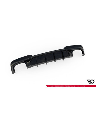 Sottoparaurti posteriore V.2 BMW 5 M-Pack F10 / F11 (Version 2x2 scarico) (Cod. M-BM-5-10-MPACK-RS2G