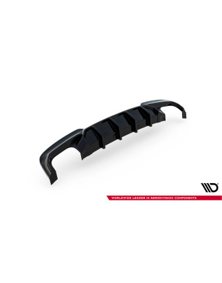 Sottoparaurti posteriore V.2 BMW 5 M-Pack F10 / F11 (Version 2x2 scarico) (Cod. M-BM-5-10-MPACK-RS2G
