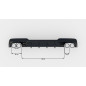 Sottoparaurti posteriore V.2 BMW 5 M-Pack F10 / F11 (Version 2x2 scarico) (Cod. M-BM-5-10-MPACK-RS2G