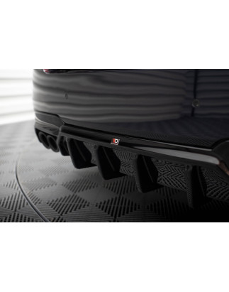 Sottoparaurti posteriore V.2 BMW 5 M-Pack F10 / F11 (Versione 2x1 scarico) (Cod. M-BM-5-10-MPACK-RS2