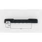 Sottoparaurti posteriore V.2 BMW 5 M-Pack F10 / F11 (Versione 2x1 scarico) (Cod. M-BM-5-10-MPACK-RS2