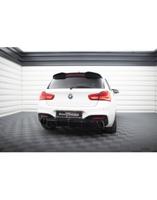 Sottoparaurti posteriore V.3 BMW 1 M-Pack F20 Facelift ((Versione 1x1 scarico)) (Cod. M-BM-1-F20F-M-