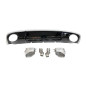 Diffusore Posteriore Audi A4 B8 Limousine / Avant 12-15 Look RS4 (Cod. E-TCA0219)