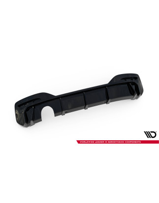 Sottoparaurti posteriore V.3 BMW 1 M-Pack F20 Facelift ((Versione 1x1 scarico)) (Cod. M-BM-1-F20F-M-