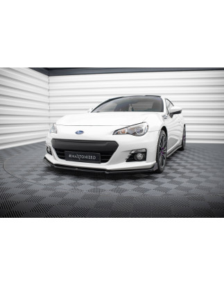 SPLITTER ANTERIORE V.1 + Flaps Subaru BRZ Mk1  (Cod. M-SU-BRZ-1-FD1G+FSF1B)